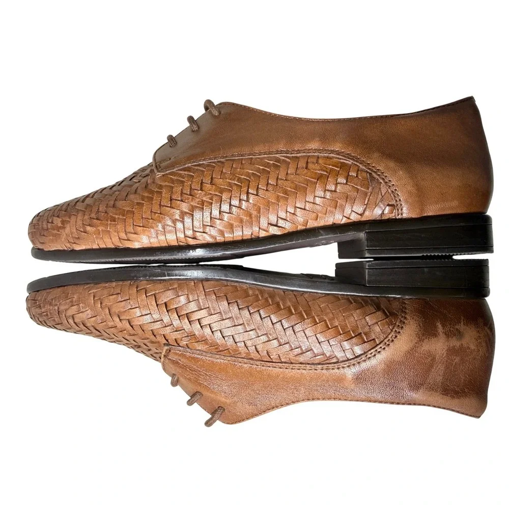 Trotters Lizzie Herringbone Flat